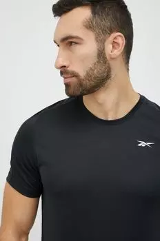 Тренировочная футболка Reebok, черный