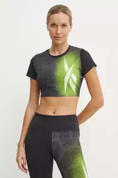 Тренировочная футболка Reebok LUX Collection, черный