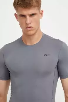 Тренировочная футболка Reebok, серый