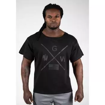 Тренировочная футболка - Шелдон - Черный GORILLA WEAR, черный