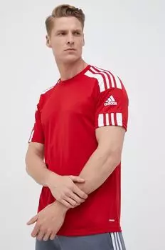Тренировочная футболка Squadra adidas Performance, красный
