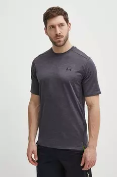 Тренировочная футболка Tech Vent Under Armour, серый