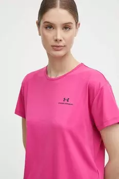 Тренировочная футболка Under Armour Rush Energy 2.0, розовый