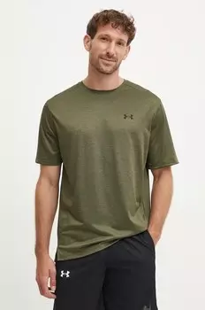 Тренировочная футболка Under Armour Tech Vent, зеленый