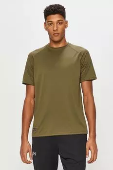 Тренировочная футболка Under Armour, зеленый