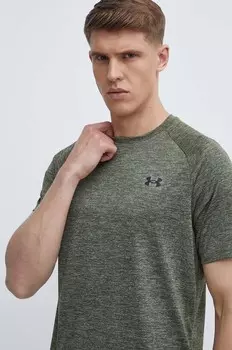 Тренировочная футболка Under Armour, зеленый