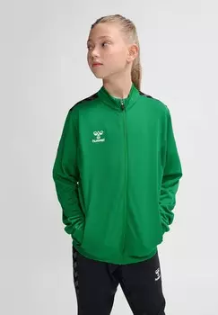 Тренировочная куртка AUTHENTIC Hummel, неоновый зеленый