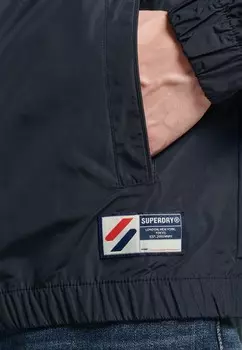 Тренировочная куртка CAGOULE Superdry, темно-синий