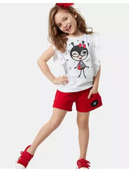 Тренировочная куртка Denokids, белый