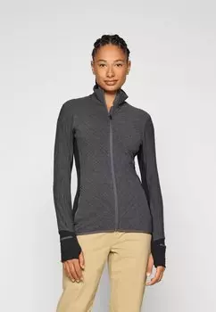 Тренировочная куртка DESCENDER ZIP icebreaker, темно-серый