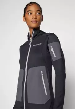 Тренировочная куртка FALKETIND WARM STRETCH HOOD Norrna, черный