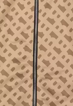 Тренировочная куртка HOODED CARDIGAN BOSS Kidswear, бежевый