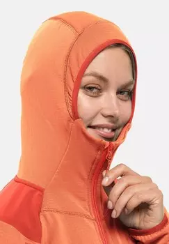 Тренировочная куртка KOLBENBERG FZ W KOLBENBERG FZ W Jack Wolfskin, цвет Burnt Orange Denim