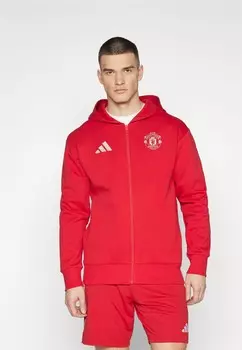 Тренировочная куртка MANCHESTER UNITED ANTHEM adidas, красный