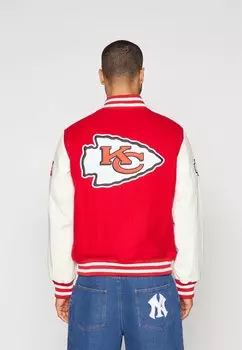 Тренировочная куртка NFL KANSAS CITY CHIEFS VARSITY JACKET New Era, красный