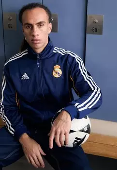 Тренировочная куртка REAL MADRID TRACK 99 - Club wear Adidas Originals, темно-синий