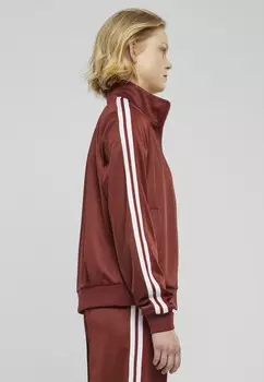Тренировочная куртка RETRO Urban Classics, темно-красный