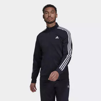 Тренировочная куртка с 3 полосками Primegreen Essentials Warm-Up ADIDAS, цвет blau