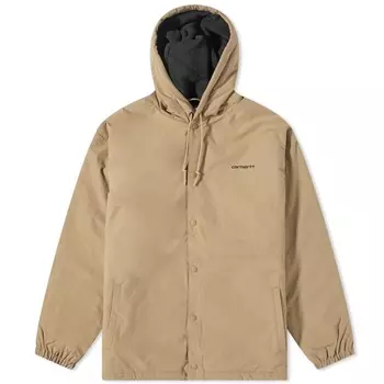 Тренировочная куртка с капюшоном Carhartt WIP, черный