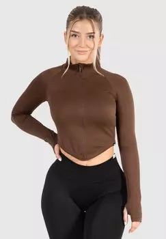 Тренировочная куртка SERINA Smilodox, цвет braun