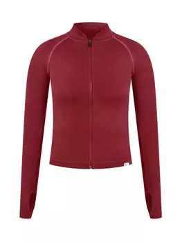 Тренировочная куртка Smilodox Revia, бордовый