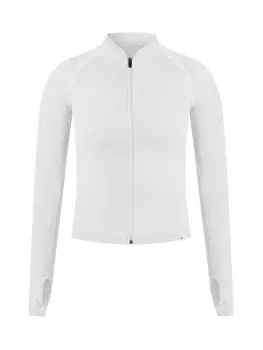 Тренировочная куртка Smilodox Revia, светло-серый