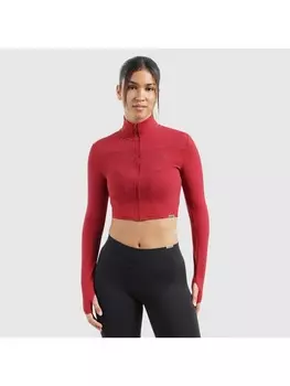 Тренировочная куртка SMILODOX, винно-красный