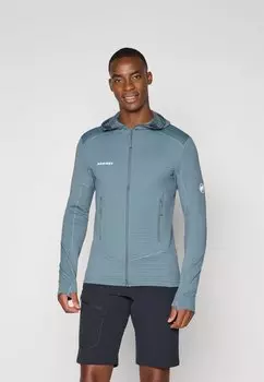 Тренировочная куртка TAISS LIGHT HOODED JACKET Mammut, сине-серый