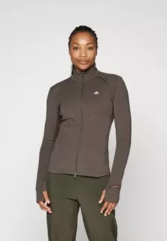 Тренировочная куртка TRAINING COVER-UP adidas, оливковый