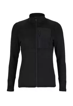 Тренировочная куртка TRONDHEIM MIDLAYER FULL ZIP Swedemount, черный