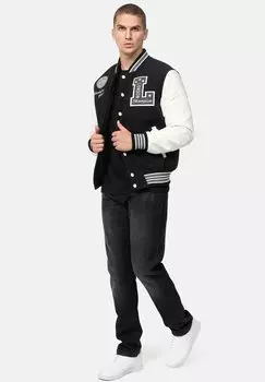 Тренировочная куртка WATERSTEIN Lonsdale, черный