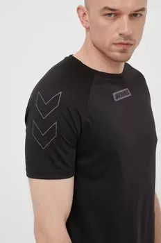 Тренировочная рубашка с топазом Hummel, черный