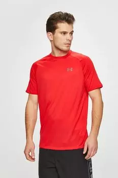 Тренировочная рубашка Tech 2.0 Under Armour, красный