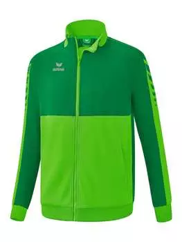 Тренировочня куртка erima, цвет green/smaragd