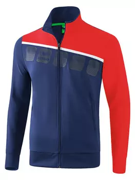 Тренировочня куртка erima, цвет new navy/rot/weiss
