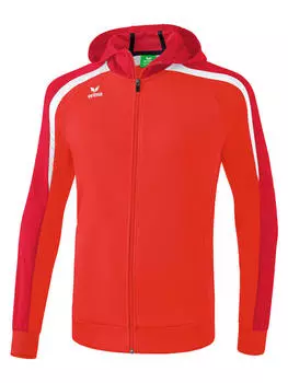 Тренировочня куртка erima, цвет rot/dunkelrot/weiss