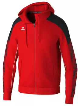 Тренировочня куртка erima, цвет rot/schwarz
