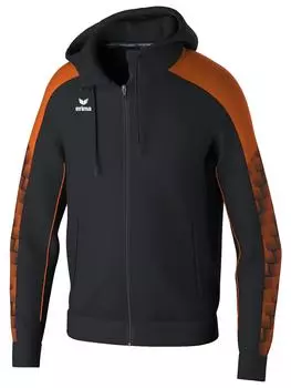 Тренировочня куртка erima, цвет schwarz/orange
