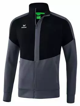 Тренировочня куртка erima, цвет schwarz/slate grey