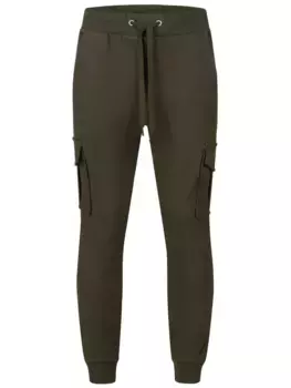 Тренировочные брюки behype "MATAY" с практичными карманами-карго, хаки