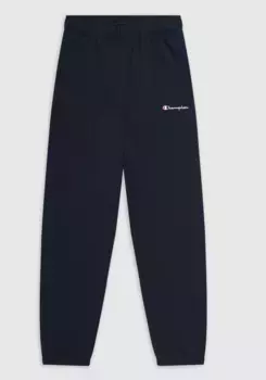 Тренировочные брюки Champion "Icons Elastic Cuff Pants с маленьким логотипом", цвет морской волны