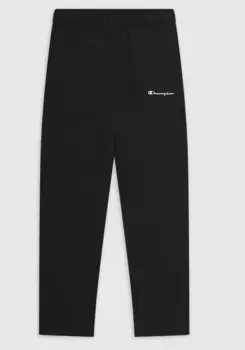 Тренировочные брюки Champion "Icons Straight Hem Pants small Logo", черный