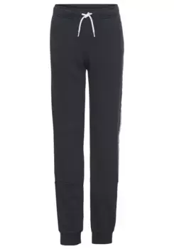 Тренировочные брюки Champion "Retro Sport Tape Rib Cuff Pants", цвет морской волны