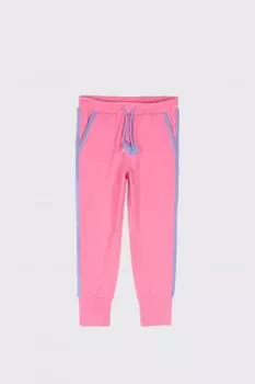 Тренировочные брюки Coccodrillo розовый, ОБЫЧНАЯ огранка