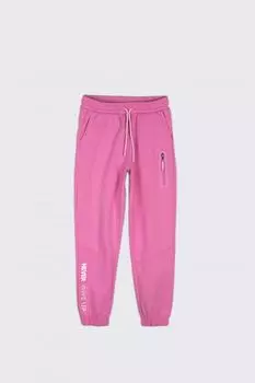 Тренировочные брюки Coccodrillo розовый, ОБЫЧНАЯ огранка