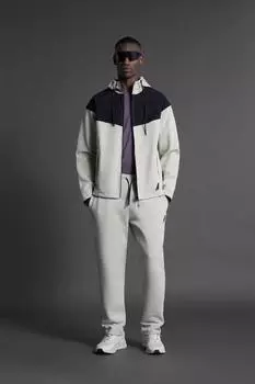 Тренировочные брюки для джоггера ZARA, экрю