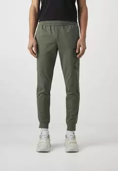 Тренировочные брюки EA7 Emporio Armani, зеленый