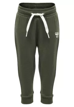 Тренировочные брюки Hummel, зеленый