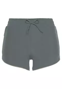 Тренировочные брюки Lascana Active, зеленый