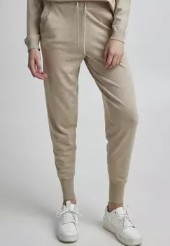 Тренировочные брюки PULZ, бежевый